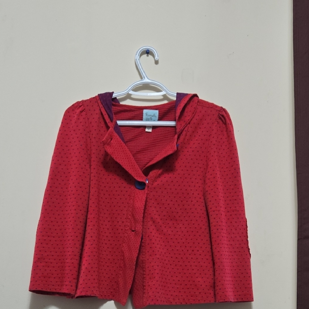 Kimchi Blue Red and Blue Striped Top